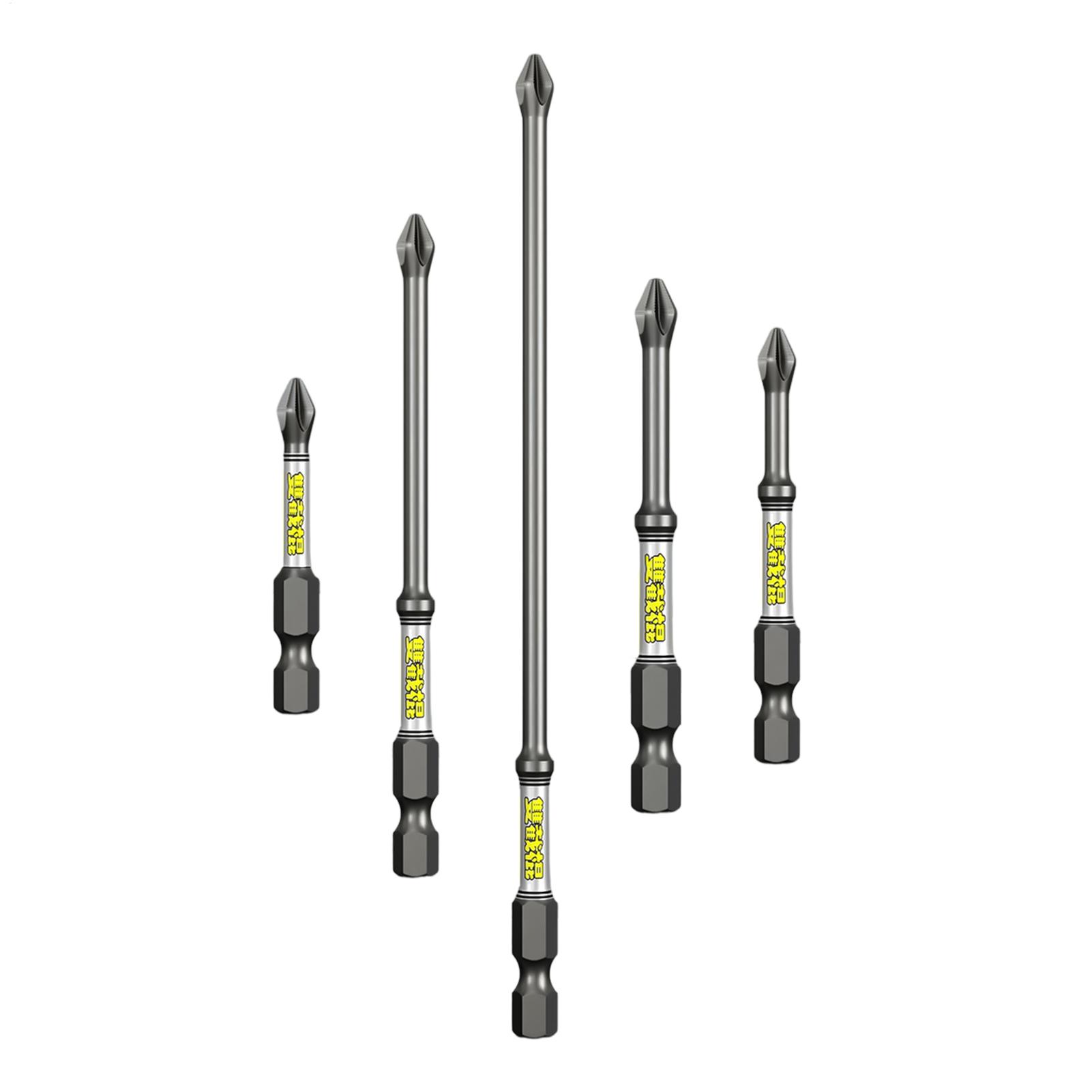 Tools For Home Workshop - Drill Screwdriver Bit Set 5-Piece Heavy