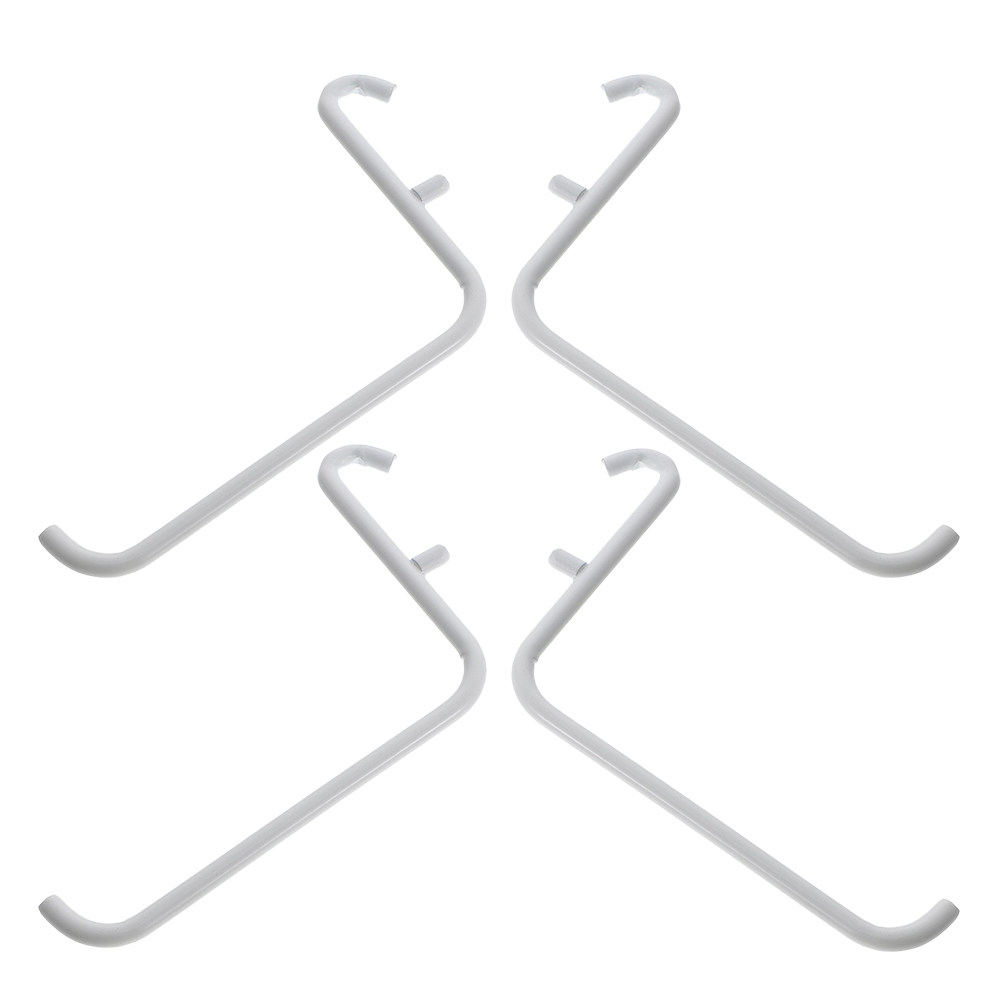 Workshop Tools Hanger - 4Pcs Space Saving Metal Pegboard Hooks
