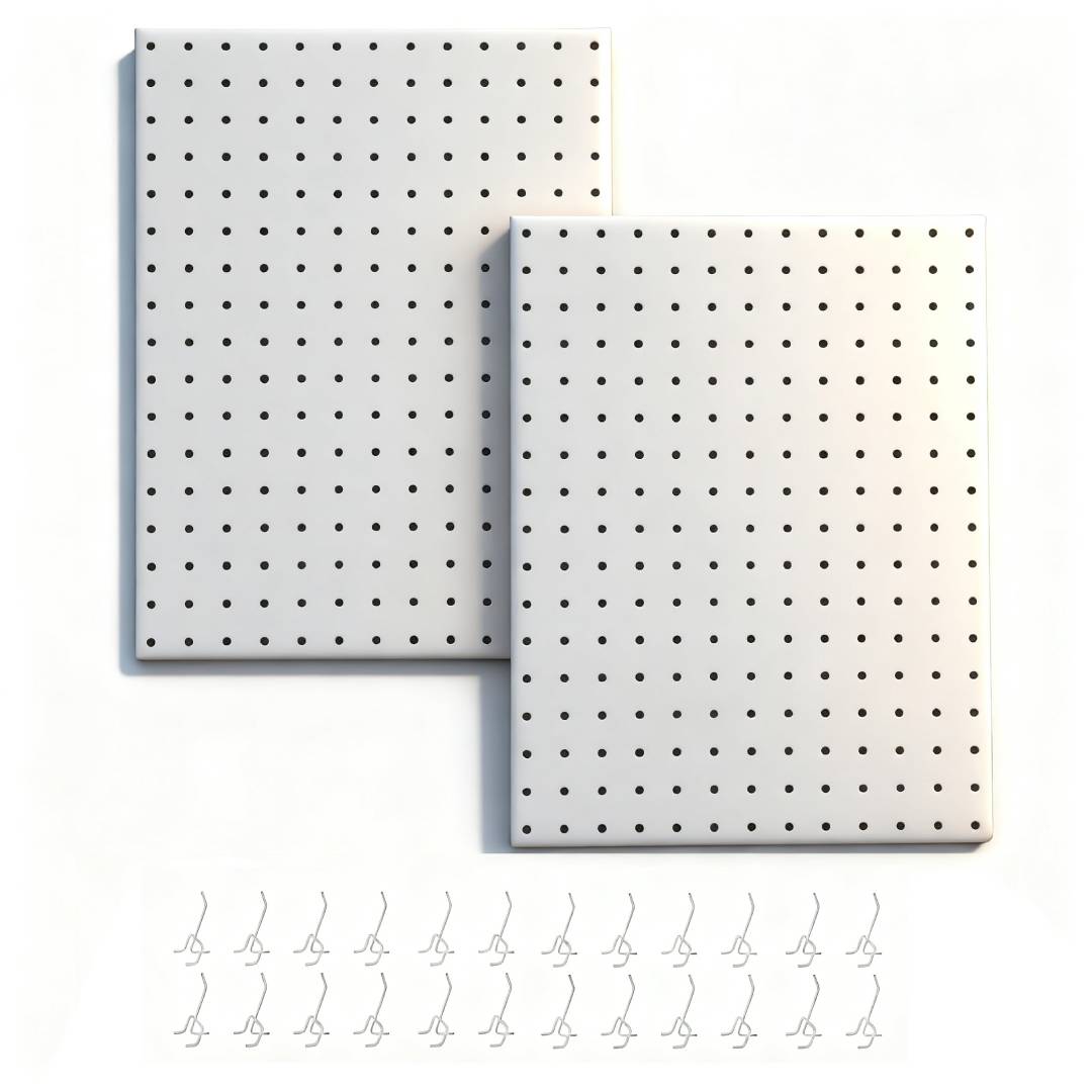 Metal Pegboard, 2 Panels + 24  - огляд і ціна Workshop Tools Hanger