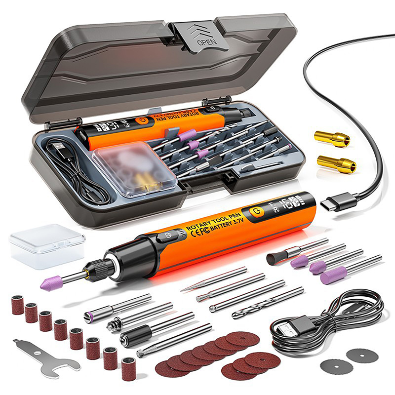 Cordless Rotary Tool Kit 6‑Spe - огляд і ціна Workshop Tools Diy