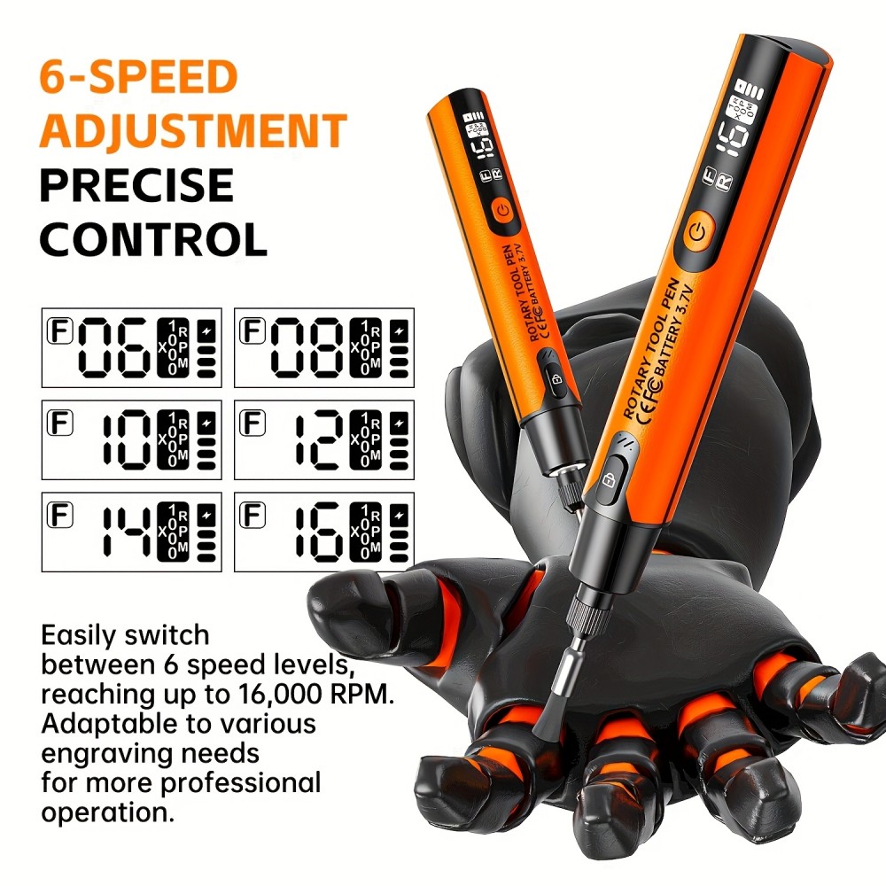 Cordless Rotary Tool Kit 6‑Spe - огляд і ціна Workshop Tools Diy