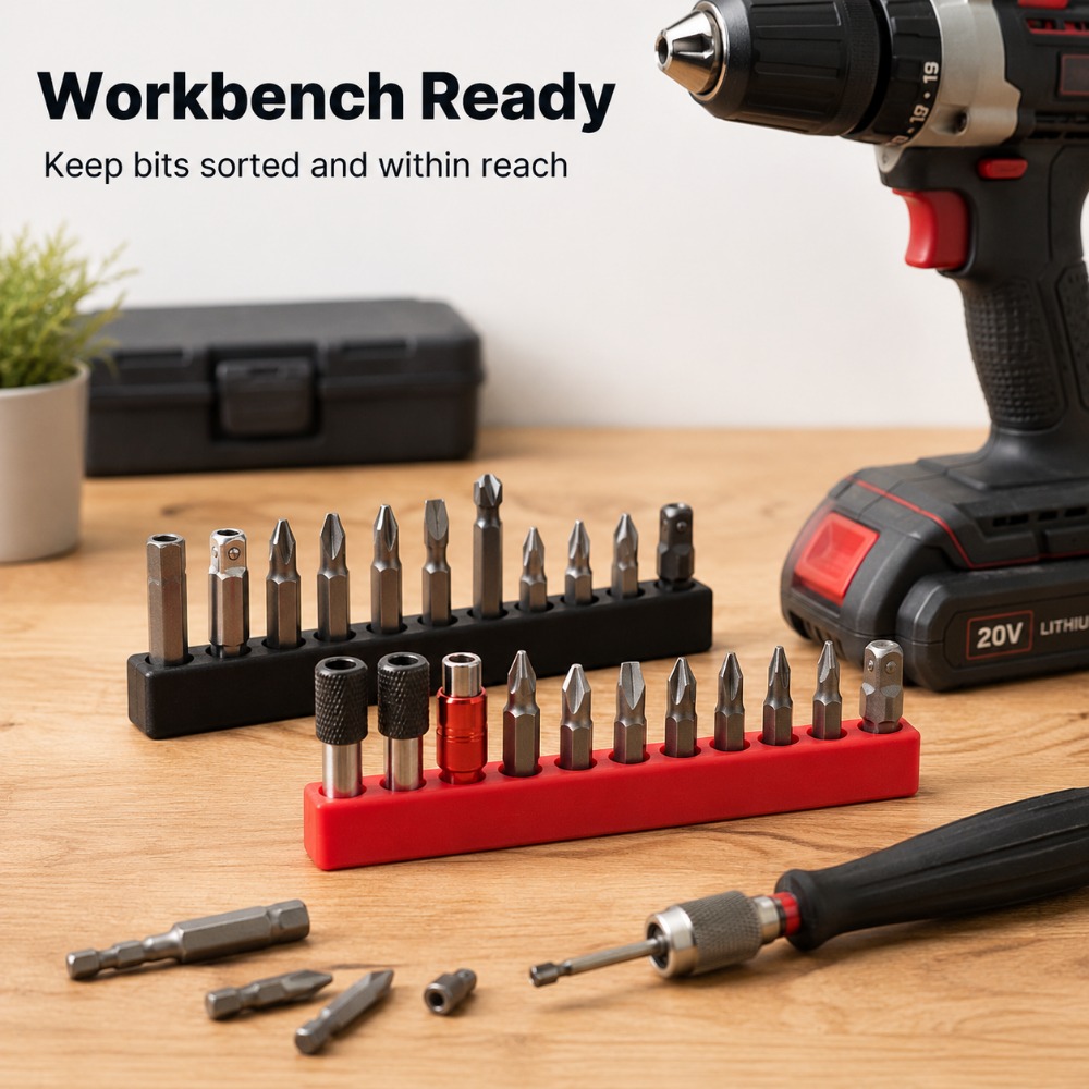 Screwdriver Bit Storage Cases  - огляд і ціна Workshop Tools Used