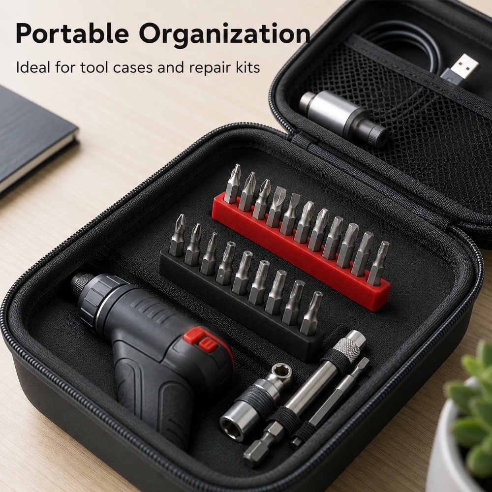 Screwdriver Bit Storage Cases  - огляд і ціна Workshop Tools Used
