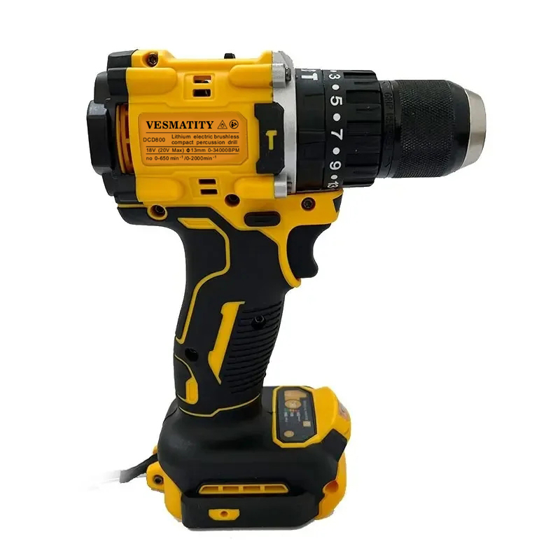 Vesmatity DCD800 20V Brushless - огляд і ціна Power Tools In Workshop