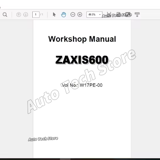 For Hitachi Full Shop Manual S - огляд і ціна Tools In Workshop Pdf