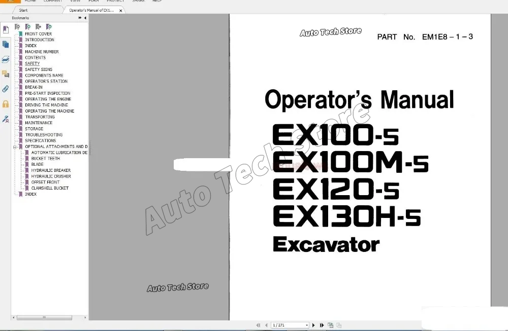 For Hitachi Full Shop Manual S - огляд і ціна Tools In Workshop Pdf