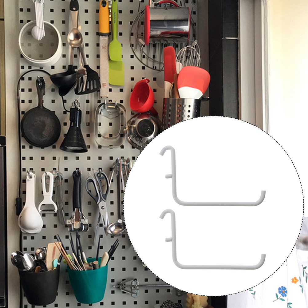 4Pcs Space Saving Metal Pegboa - огляд і ціна Workshop Tools Hanger