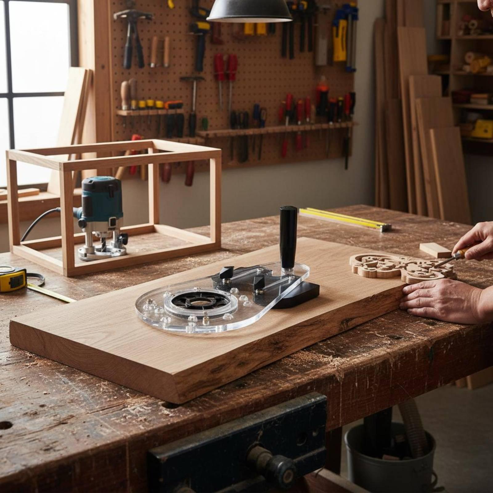 Router Base Plate Stable Funct - огляд і ціна Power Tools In Workshop