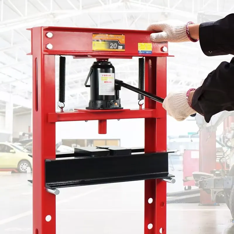 20 Ton H-frame Hydraulic Works - огляд і ціна Workshop Tools Used