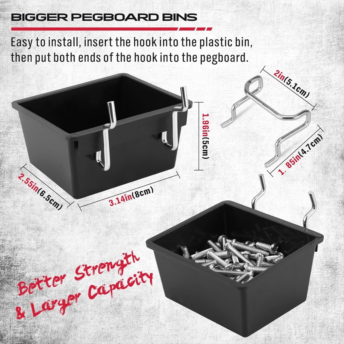 SALE AA63 121Pcs Pegboard Hook - огляд і ціна Workshop Tools For Sale
